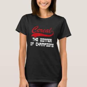 Camiseta Cereais Cereais Saudáveis Para Bebês Cereal Ke