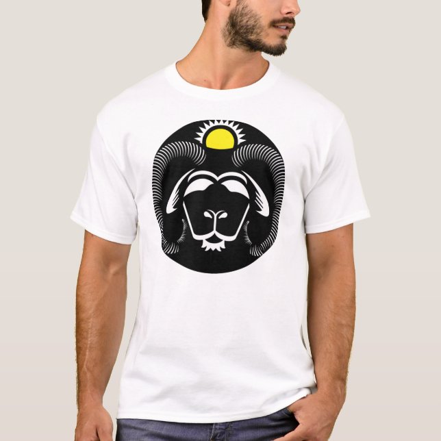 Camiseta Cereais Gráficos Ram com Sol (Frente)