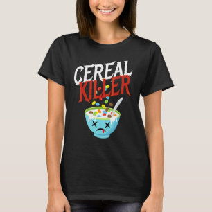 Camiseta Cereal Killer I Fantasia Cereais Café da Manhã Hal