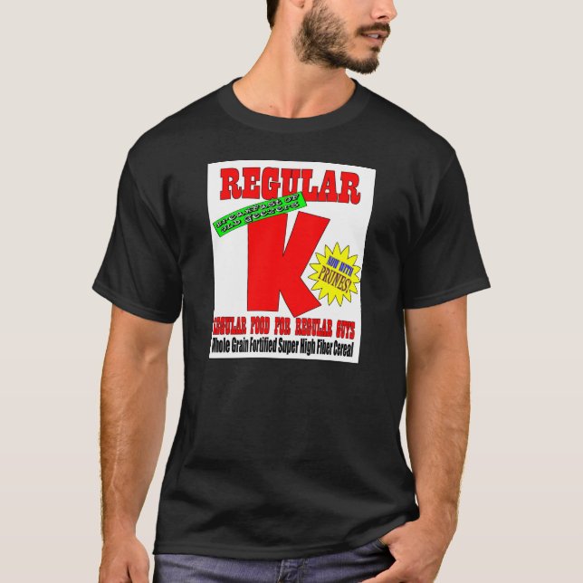 Camiseta cereal regular t de k (Frente)