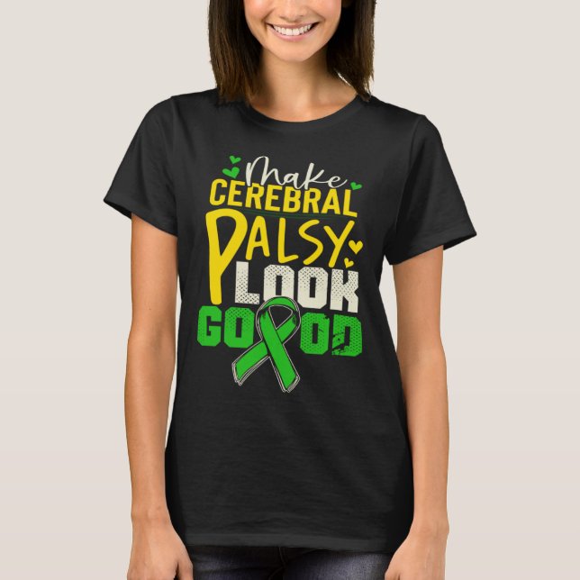 Camiseta Cerebral Palsy Patients CP Survivor (Frente)