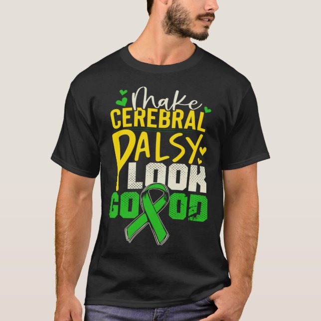 Camiseta Cerebral Palsy Patients CP Survivor (Frente)