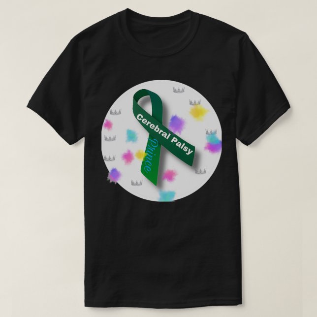 Camiseta Cerebral - Palsy Prince (Frente do Design)