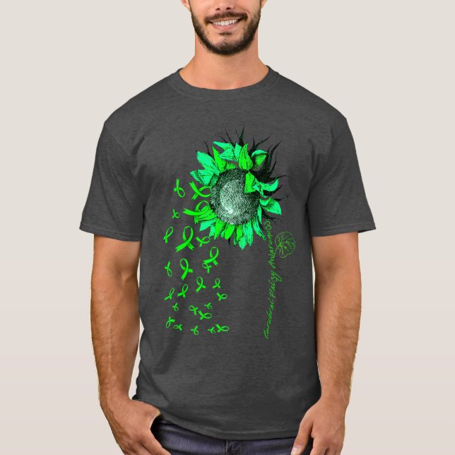 Camiseta CEREBRAL PALSY SENSIBILIZAÇÃO Sunflower Green Fbon (Frente)