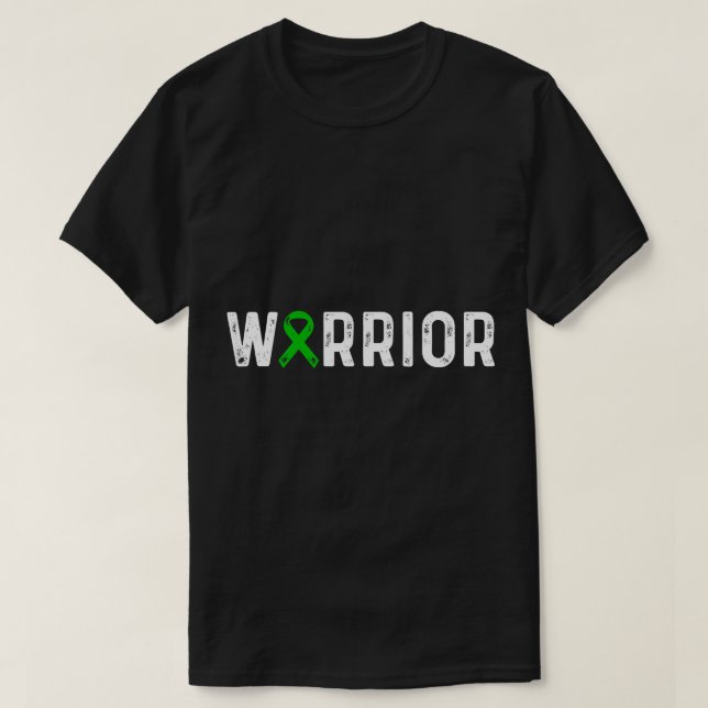 Camiseta Cerebral Palsy Warrior Awarness Fita Verde CP K (Frente do Design)