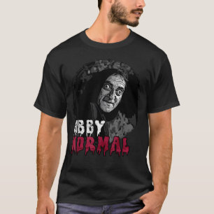 Camiseta Cérebro Abby Normal Funny Halloween Sinistro