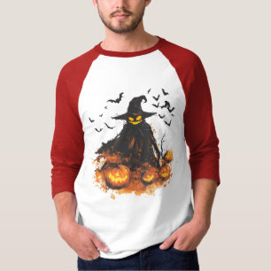 Camiseta Cérebro Abobora Ceifador Halloween T-Shirt – Assus