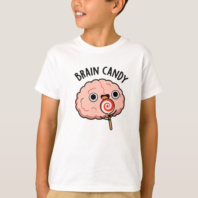 Camiseta Cérebro Adormecido Anatomia cerebral Engraçada (Frente)