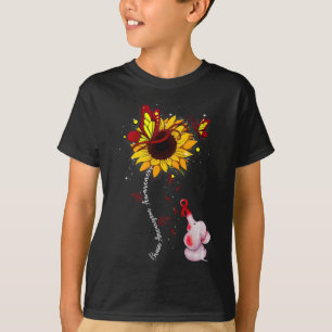 Camiseta Cérebro Aneurisma Sensibilização Homens de Elefant