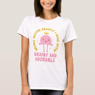 Camiseta Cérebro Antes da Beleza...