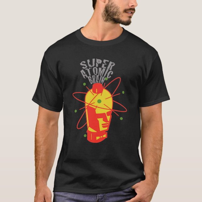 Camiseta Cérebro atômico super (Frente)