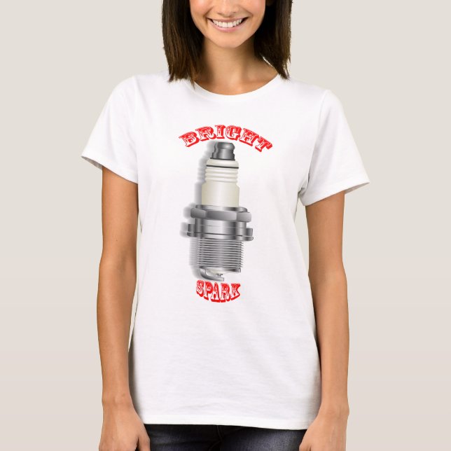 Camiseta Cérebro Brilhante (Frente)