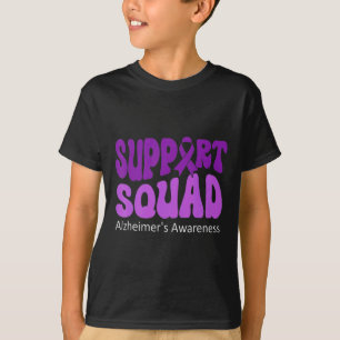 Camiseta Cérebro de Fita Roxa, Esquadrão de Suporte, Heimer