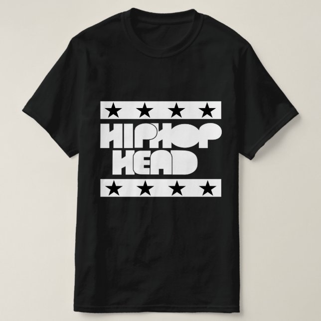 Camiseta Cérebro de HipHop Estrela Total (Frente do Design)