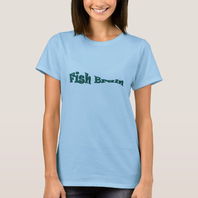 Camiseta Cérebro de Peixes (Frente)