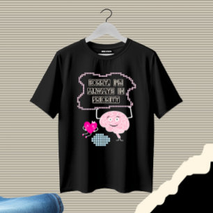 Camiseta Cérebro e coração