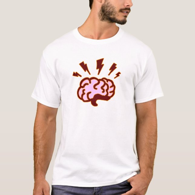Camiseta Cérebro elétrico (Frente)