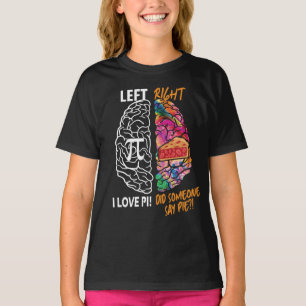 Camiseta Cérebro esquerdo - Cérebro direito