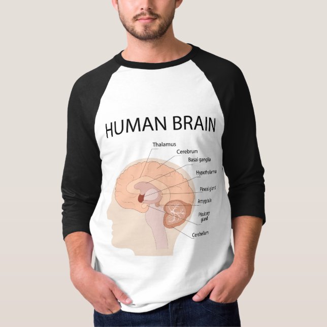 Camiseta Cérebro humano (Frente)