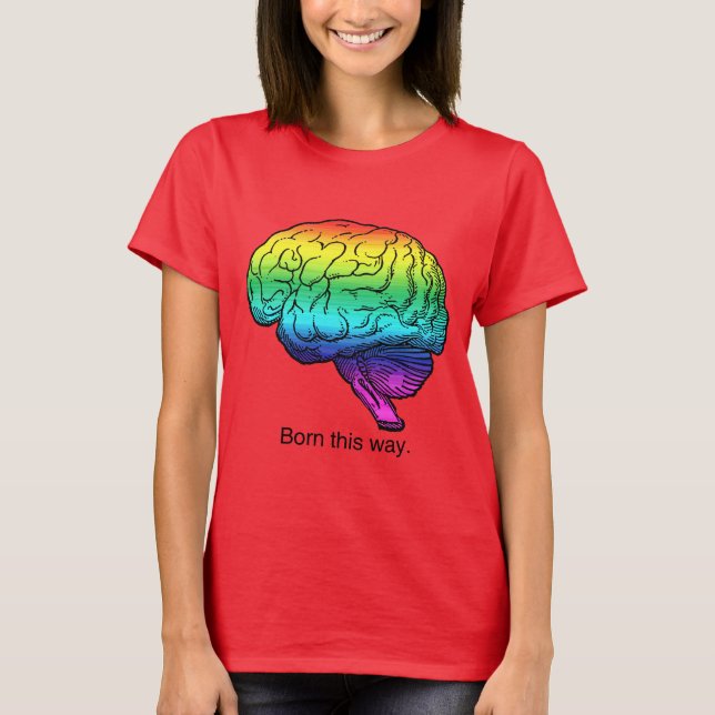 CAMISETA CÉREBRO NASCIDO ASSIM (Frente)