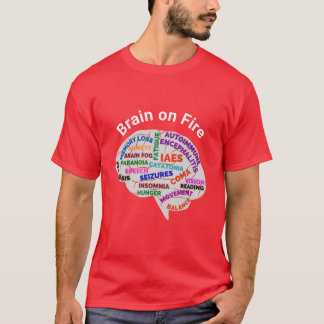 Camiseta Cérebro no capuz/Camisetas de incêndio Todos os ta