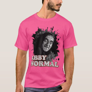 Camiseta Cérebro Normal de Abby Citação Divertida de Humor