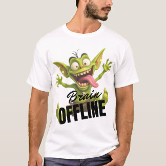 Camiseta Cérebro Offline