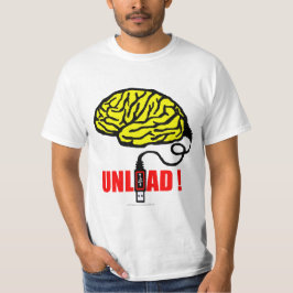 Camiseta cérebro para descarregar