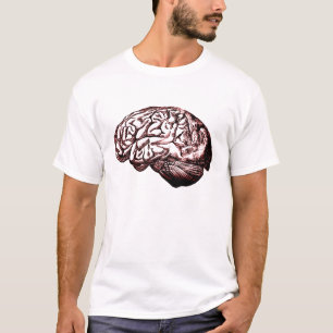 Camiseta cérebros