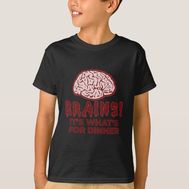 Camiseta Cérebros, é o que é para o comensal (Frente)