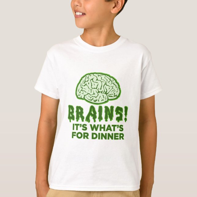 Camiseta Cérebros, é o que é para o comensal (Frente)