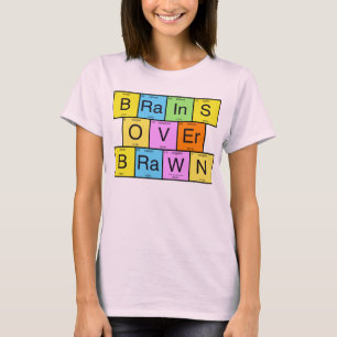 Camiseta Cérebros sobre o Brawn