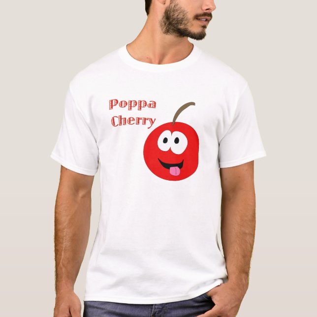 Camiseta Cereja do Poppa (Frente)