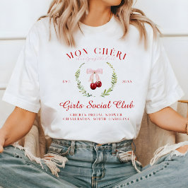 Camiseta Cereja no Topo | Damas de Honra da Noiva