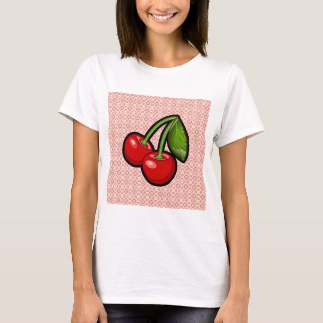 Camiseta Cerejas na Flor (Frente)