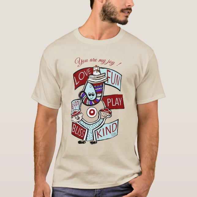 Camiseta Cerejas no Topo: Uma Celebração da Bondade (Frente)