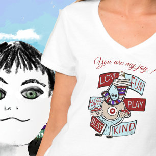 Camiseta Cerejas no Topo: Uma Celebração da Bondade
