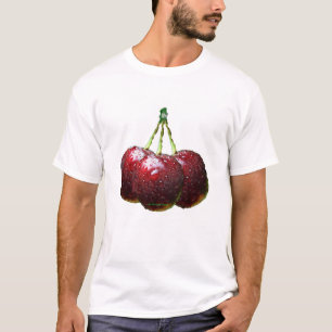 Camiseta Cerejas pretas