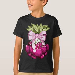 Camiseta Cerejas Rosa