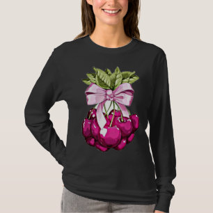 Camiseta Cerejas Rosa