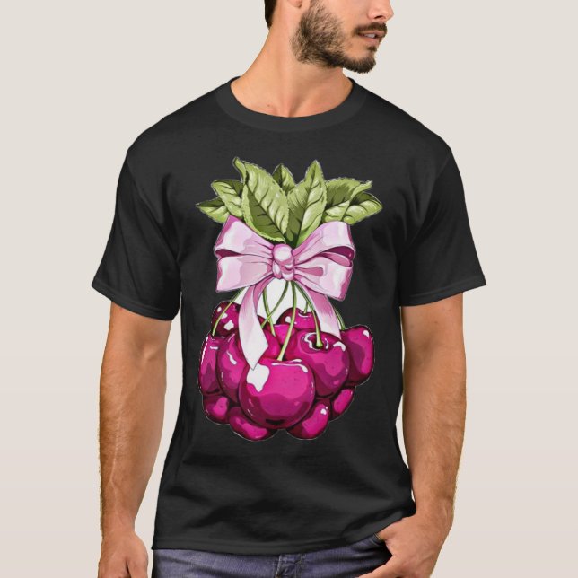 Camiseta Cerejas Rosa (Frente)