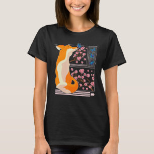 Camiseta Cerejeira Flor Flor de Cerejeira Japonês