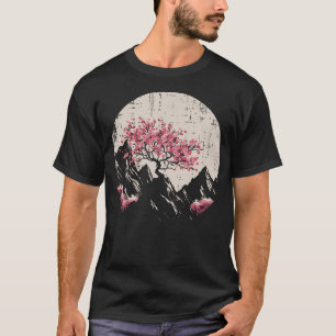 Camiseta Cerejeiras Japonesas Montanhas Sakura