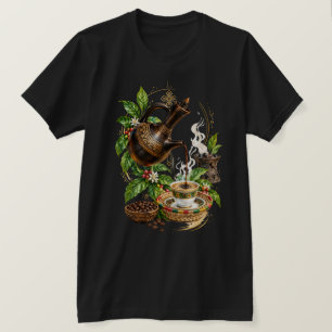 Camiseta Cerimônia do Café Heritage Etiópia e Obelisco de A