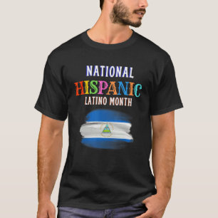 Camiseta Cerimônia Hispânica Mês de Orgulho Latim Ami