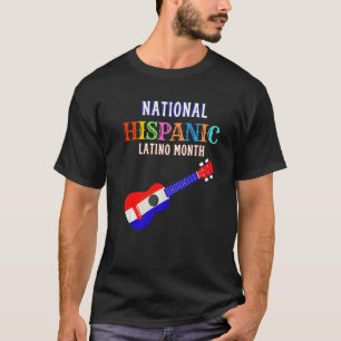 Camiseta Cerimônia Hispânica Mês de Orgulho Latim Ami