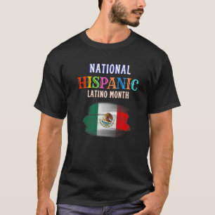 Camiseta Cerimônia Hispânica Mês de Orgulho Latim Ami