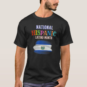 Camiseta Cerimônia Hispânica Mês de Orgulho Latim Ami