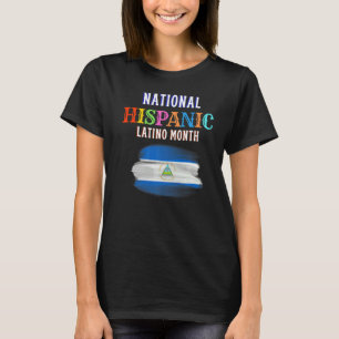 Camiseta Cerimônia Hispânica Mês de Orgulho Latim Ami