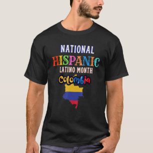 Camiseta Cerimônia Hispânica Mês de Orgulho Latim Ami